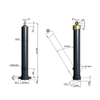 siłownik hydraulika hyva