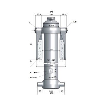 Cilindru GEORG - GFM-SG-169-5-6350