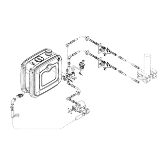 Wetkit universal  cu circuit dublu  - kit podea + cilindru